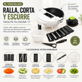 RALLADOR DE VERDURAS MULTIFUNCIONAL